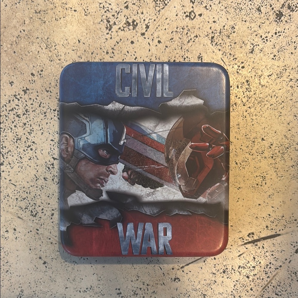 Marvel Civil War Tin Box